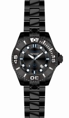Invicta Pro Diver Automatic Black Dial Black Ion-plated Men's Watch 19808