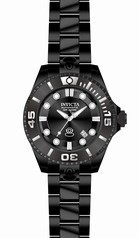Invicta Pro Diver Automatic Black Dial Black Ion-plated Men's Watch 19811