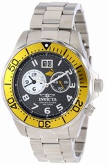 Invicta Pro Diver Black Carbon Fiber Dial Stainless Steel Men's Watch 14441