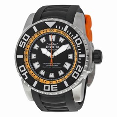 Invicta Pro Diver Black Dial Black Polyurethane Men's Watch 14659