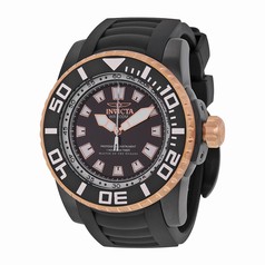 Invicta Pro Diver Black Dial Black Polyurethane Men's Watch 14669