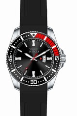 Invicta Pro Diver Black Dial Black Polyurethane Men's Watch 21445