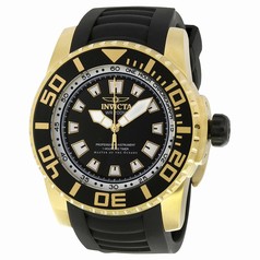 Invicta Pro Diver Black Dial Black Rubber Men's Watch 14663
