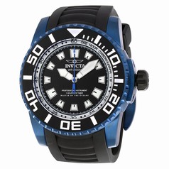 Invicta Pro Diver Black Dial Black Rubber Men's Watch 14667
