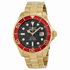 Invicta Pro Diver Black Dial Gold-plated Men's Watch 14359