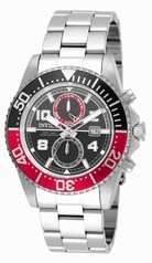 Invicta Pro Diver Black Dial Stainless Steel Men's Watch 18516