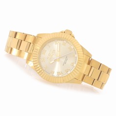 Invicta Pro Diver Champagne Dial Yellow Gold-tone Ladies Watch 16762 