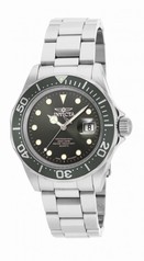 Invicta Pro Diver Charcoal Dial Stainless Steel Men's Watch 17055