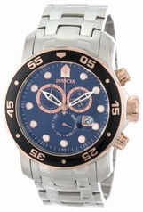 Invicta Pro Diver Chronograph Blue Dial Stainless Steel Men's Watch 80038