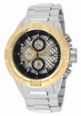 Invicta Pro Diver Chronograph Silver Textured Dial Stainless Steel Men's Watch 12370