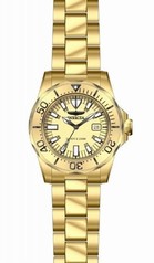 Invicta Pro Diver Gold Dial Gold Ion-plated Men's Watch 15032
