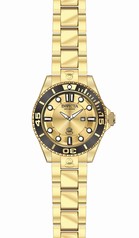 Invicta Pro Diver Gold Dial Gold-plated Ladies Watch 19819