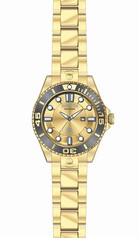 Invicta Pro Diver Gold Dial Gold-plated Ladies Watch 19824