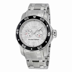 Invicta Pro Diver Multi-Function Silver Dial Satinless Steel Men's Watch 18035SYB