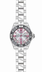 Invicta Pro Diver Silver Dial Stainless Steel Ladies Watch 19814