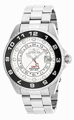 Invicta Pro Diver White Dial Black Bezel Stainless Steel Men's Watch 17139