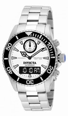 Invicta Pro Diver White Dial Stainless Steel Men's Watch 12470
