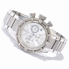 Invicta Reserve Bolt Chronograph Silver Dial Stainless Steel Ladies Watch 12459