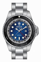 Invicta Reserve Hydromax GMT Blue Dial Stainless Steel Men's Watch 16968