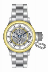 Invicta Russian Diver Multi-Function Silver and Gold Dial Stainless Steel Men's Watch 15932