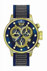 Invicta S1 Rally Chronograph Grey and Navy Blue Dial Men's Watch 19626