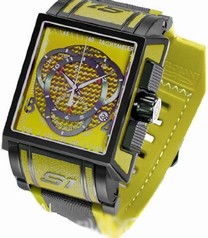 Invicta S1 Rally Chronograph Yellow Dial Stainless Steel Men's Watch 11695