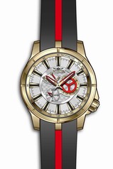Invicta S1 Rally Multi-Function Silver Dial Black and Red Polyurethane Men's Watch 20333