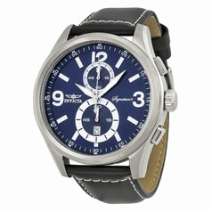 Invicta Signature II Elegant Blue Dial Chronograph Men's Watch 7416