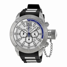Invicta Signature II Russian Diver Silver Dial Chronograph Men's Watch 7421