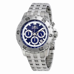 Invicta Specialty Chronograph Blue Dial Stainless Steel Men's Watch 17452