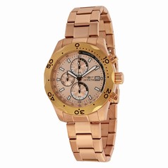 Invicta Specialty Chronograph Rose Dial Rose Gold Ion-plated Men's Watch 17755