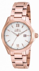 Invicta Specialty Silver Dial 18kt Rose Gold-plated Men's Watch 18110
