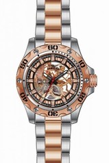 Invicta Specialty Translucent Rose Dial Two-tone Men's Watch 15230