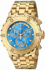 Invicta Subaqua Chronograph Blue Dial Gold-plated Men's Watch 16884