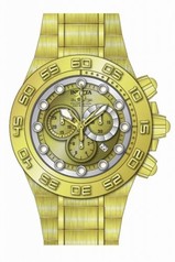 Invicta Subaqua Chronograph Gold Dial Gold-tone Men's Watch 14737