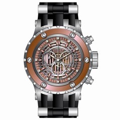 Invicta Subaqua Reserve Chronograph Rose Dial Silver-plated Men's Watch 16829
