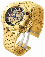 Invicta Venom Hybrid Multi-Function Gold Dial Gold-plated Men's Watch 16804