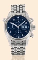 IWC Pilot's Watch Doppelchronograph Platinum Bracelet English (IW3713-023 Bracelet)