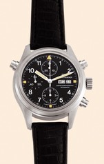 IWC Pilot's Watch Doppelchronograph English Alligator (IW3713-03)