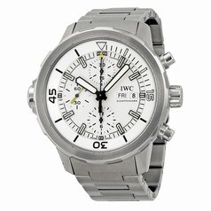 IWC Aquatimer Chronograph Silver Dial Stainless Steel Men's Watch IW376802