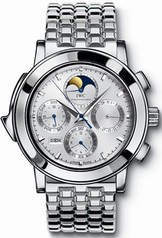 IWC Grande Complication Silver Dial Chronograph Platinum Men's Watch IW927016