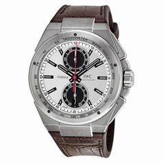 IWC Ingenieur Silver Dial Leather Strap Automatic Men's Chrono Watch IW378505