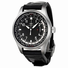 IWC Pilot Worldtimer Black Dial Automatic Men's Watch IW326201