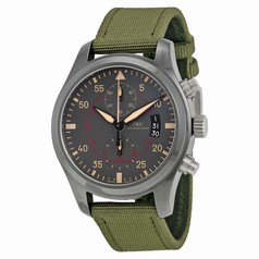 IWC Pilots Anthracite Dial Chronograph Ceramic and Titanium Men's Watch IW388002