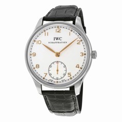 IWC Portuguese Hand-Wound White Dial Men's Watch IW545408