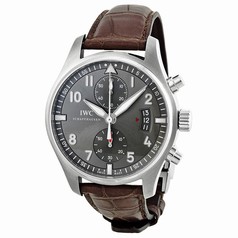 IWC Spitfire Chronograph Slate Grey Dial Men's Watch IW387802