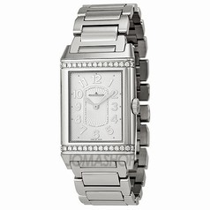 Jaeger LeCoultre Grand Reverso Lady Ultra Thin Silver Dial Stainless Steel Ladies Watch Q3208121