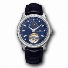 Jaeger LeCoultre Master Tourbillon Blue Dial Men's Watch Q1563580