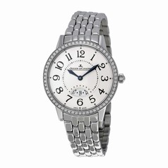 Jaeger LeCoultre Rendez-Vous White Dial Diamond Bezel Stainless Steel Ladies Watch Q3478121