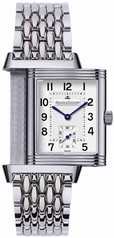 Jaeger LeCoultre Reverso Grande Taille Silver Dial Stainless Steel Men's Watch Q2708110